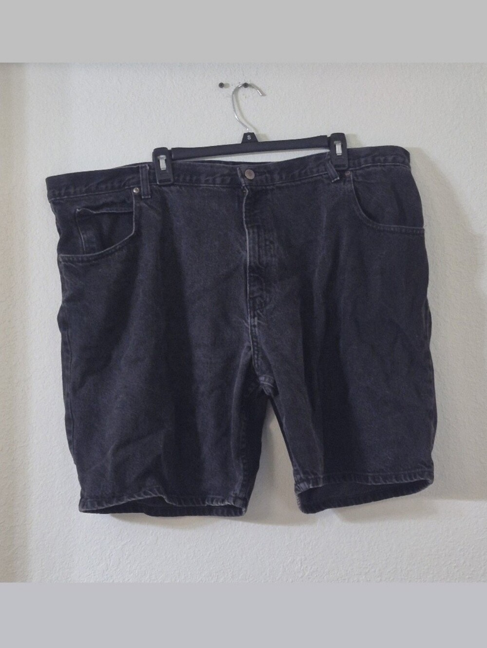 Men's Black Denim Jean Shorts - Classic Casual Fit